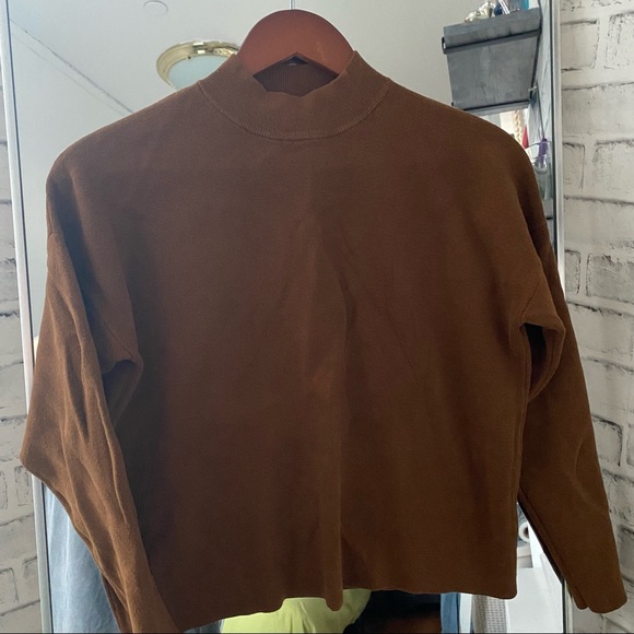 Brown Pullover size S/M - Picture 5 of 5